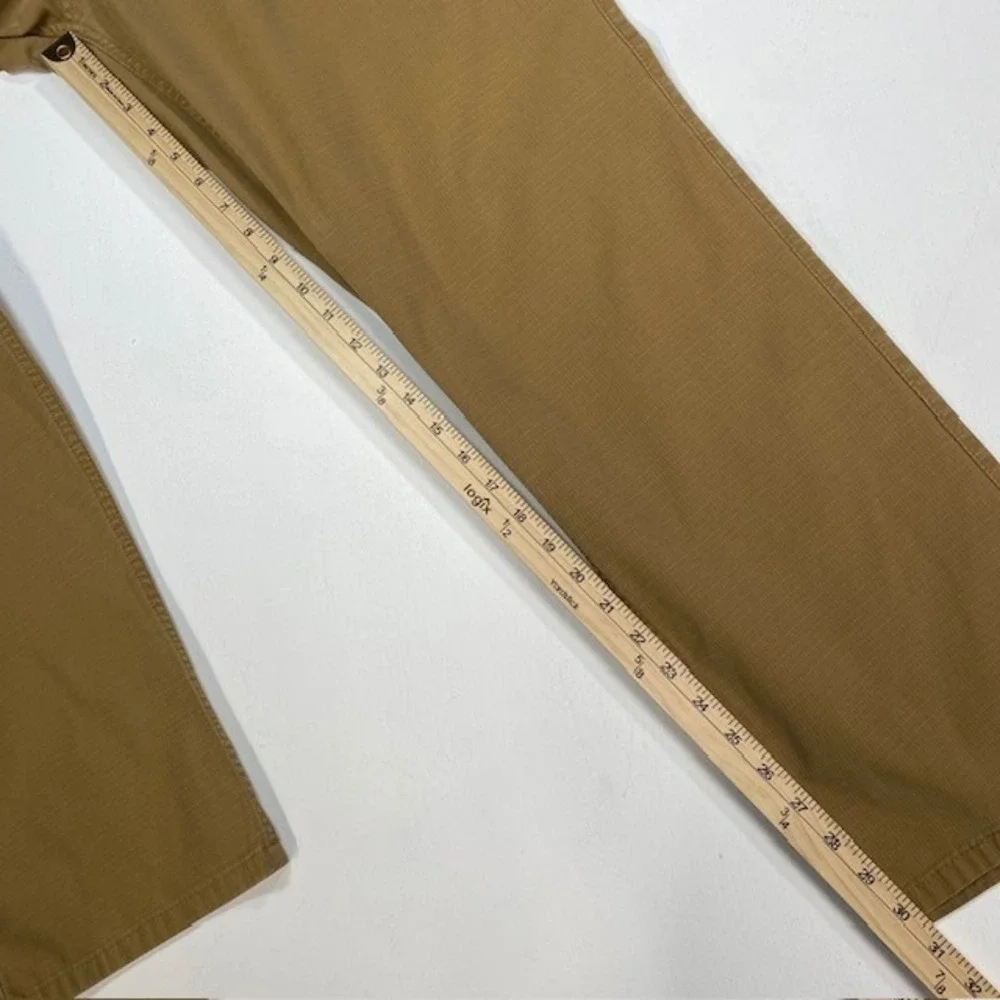 The North Face Mens‎ 38 Regular Ripstop Pants Tan Khaki Hiking Chino Outdoor